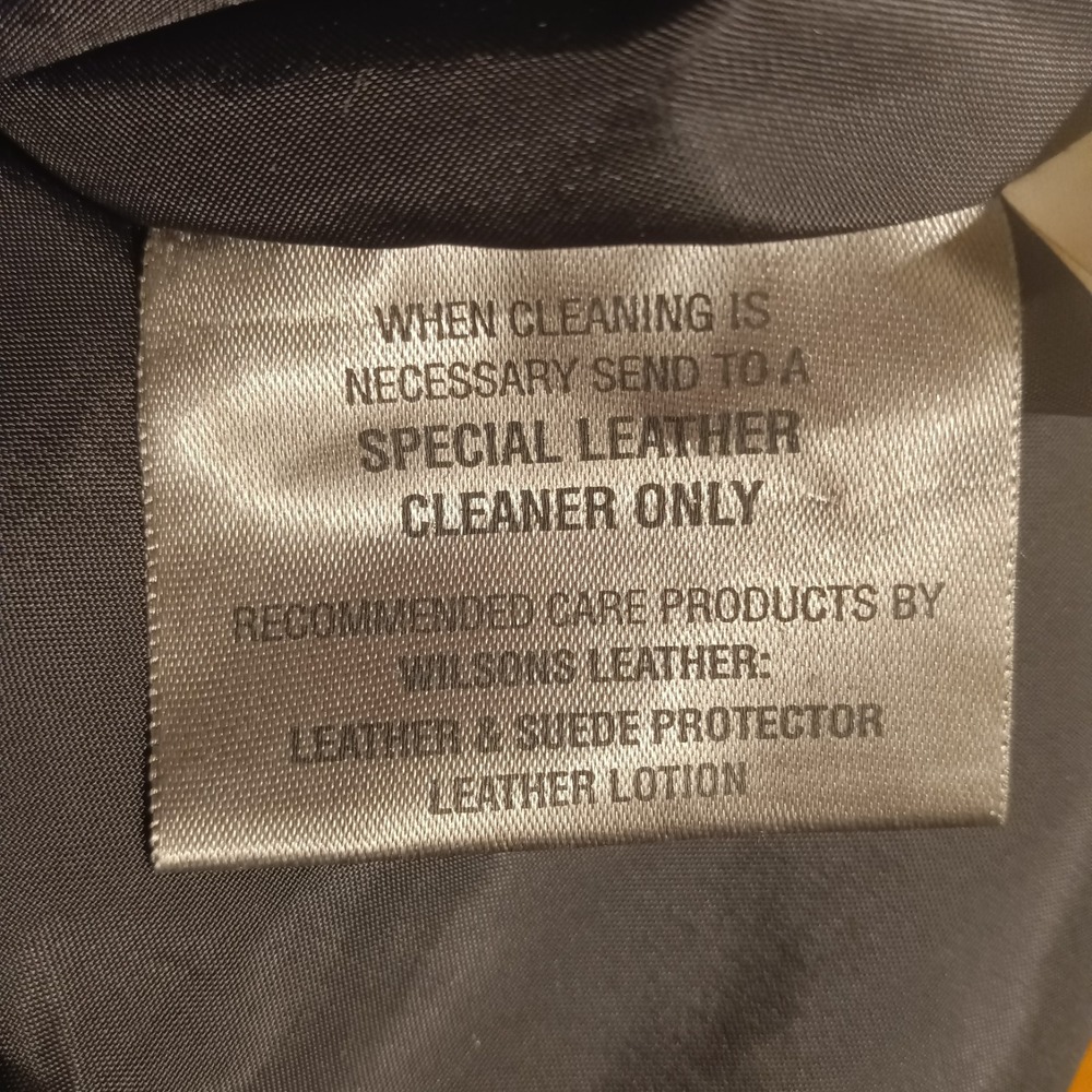 Y2K Wilsons Leather Maxima Black Women's Lace-Up Mini Pencil Skirt Sz 4 Vintage - Picture 7 of 8